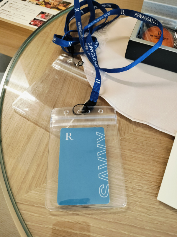 カードホルダーも一緒に貸し出される