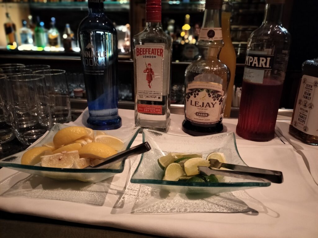 お酒用のライムやレモン