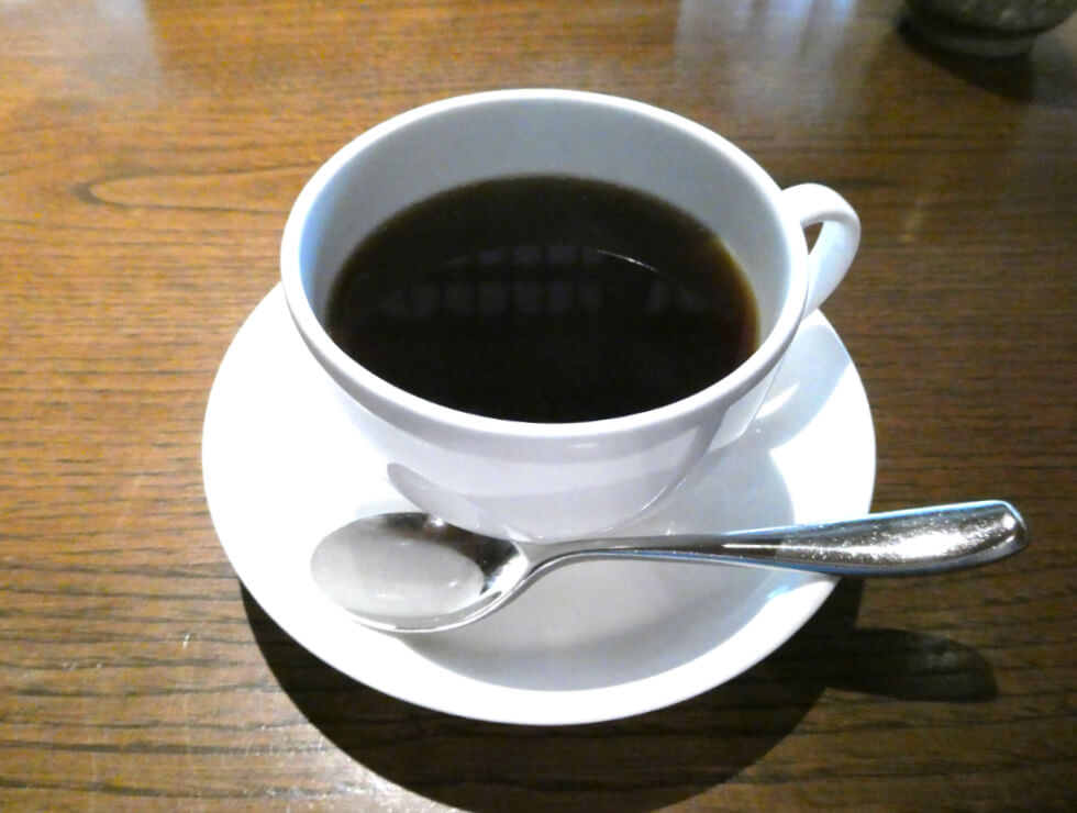 食後のコーヒー